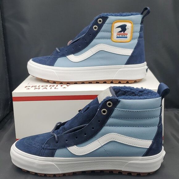 Vans USPS Sk8-Hi Mte-1 Shoes M8 W9.5 VN0A5HZYUZM New NIB - Picture 2 of 8